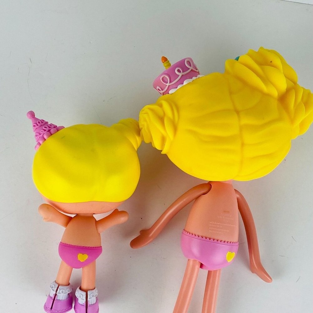 Lalaloopsy 2 Doll Lot Little Wishes Slice of Cake & Candy Slice O Cake Dolls - Picture 9 of 12